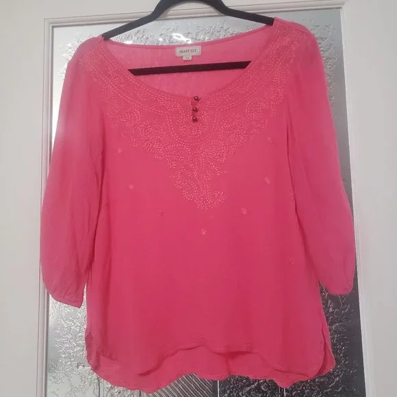 Pink Flowy Top - Picture 2 of 4